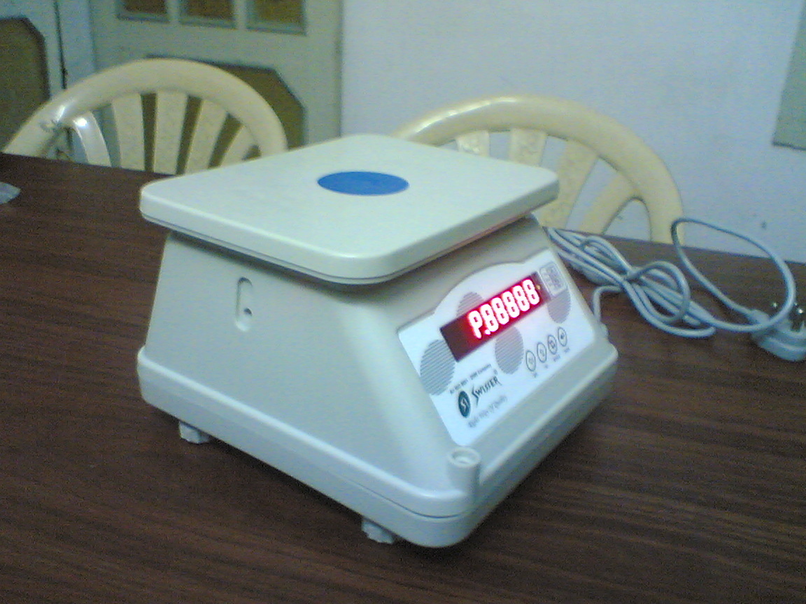 Plastic Electronic Counter Weighing Scale