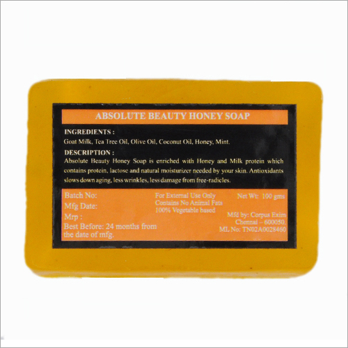 Yellow Honey Soap