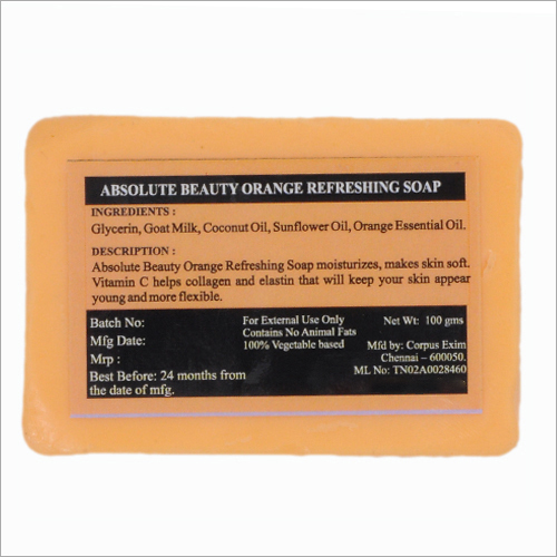 Orange Soap Ingredients: Fruit