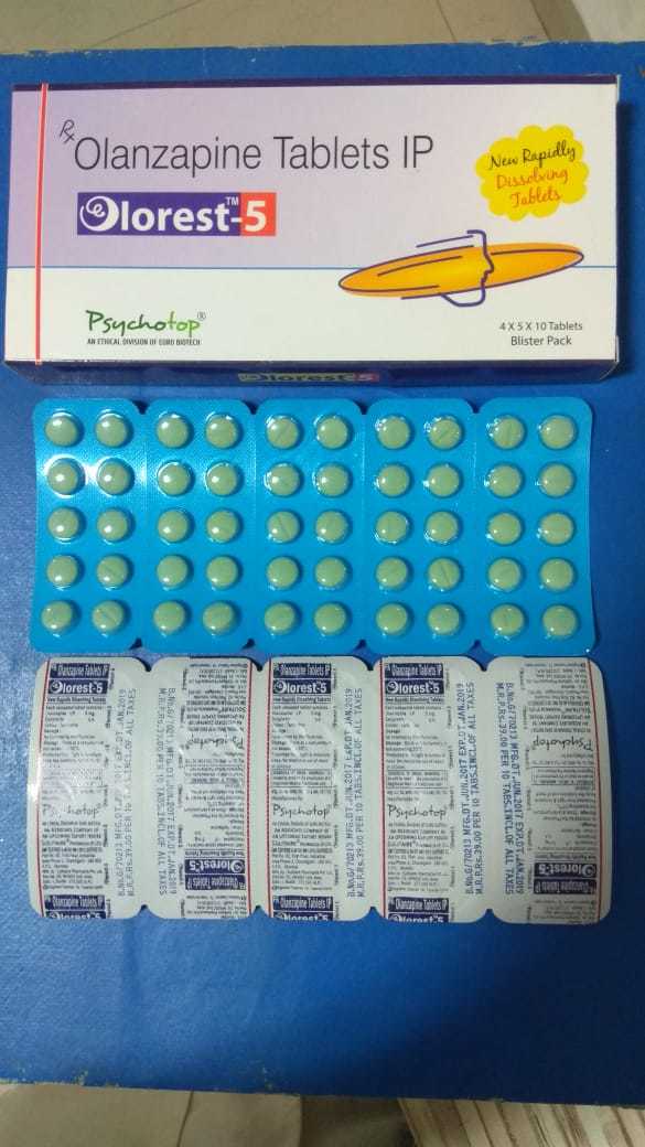 Olanzapine 2.5 Mg,5 Mg & 10 Mg Specific Drug