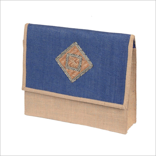 मल्टीकलर जूट सिंपल लैपटॉप बैग में उपलब्ध