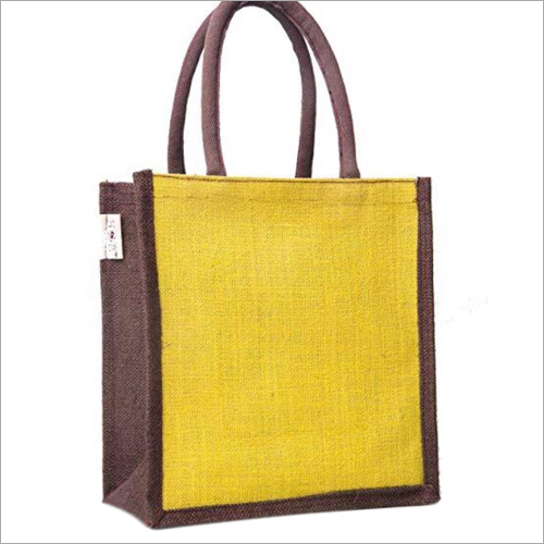 मल्टीकलर जूट ऑफिस लंच बैग में उपलब्ध