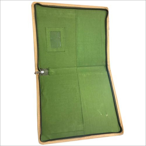 Plain Jute Document Folder