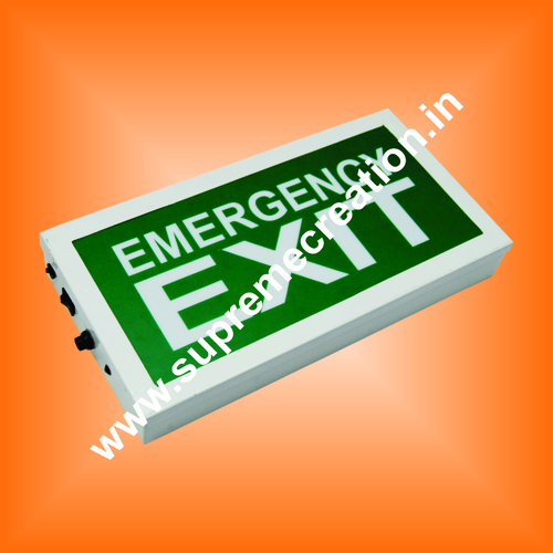 exit and emergency lighting