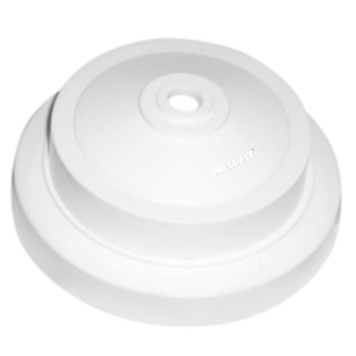 White Pressfit Ceiling Rose