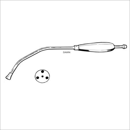 Yankauer Suction Tube Dimension(L*W*H): 12 X 4 X 1 Inch (In)