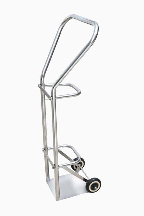 Ms Small Cylinder Trolley Dimension(l*w*h): 435 X 435 X 1040 Millimeter (Mm)