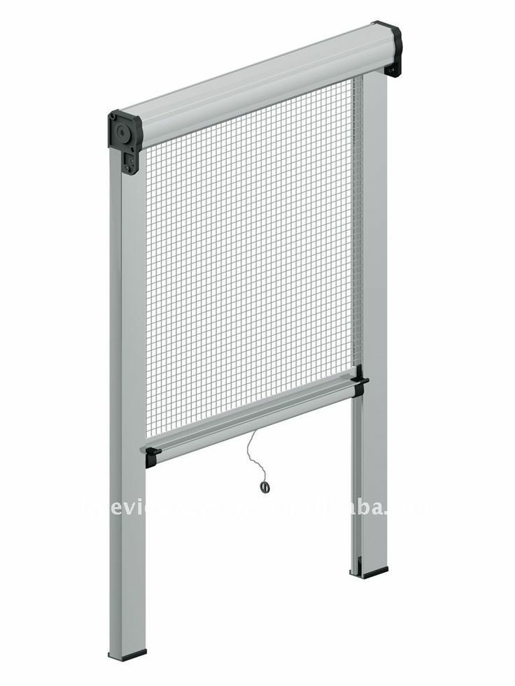 Top Rolling Fly Insect Protection Mesh - Aluminium Alloy 6063 T6, 12 Sq.ft Minimum | Durable German Steel Spring, Self Cleaning System, High Visibility