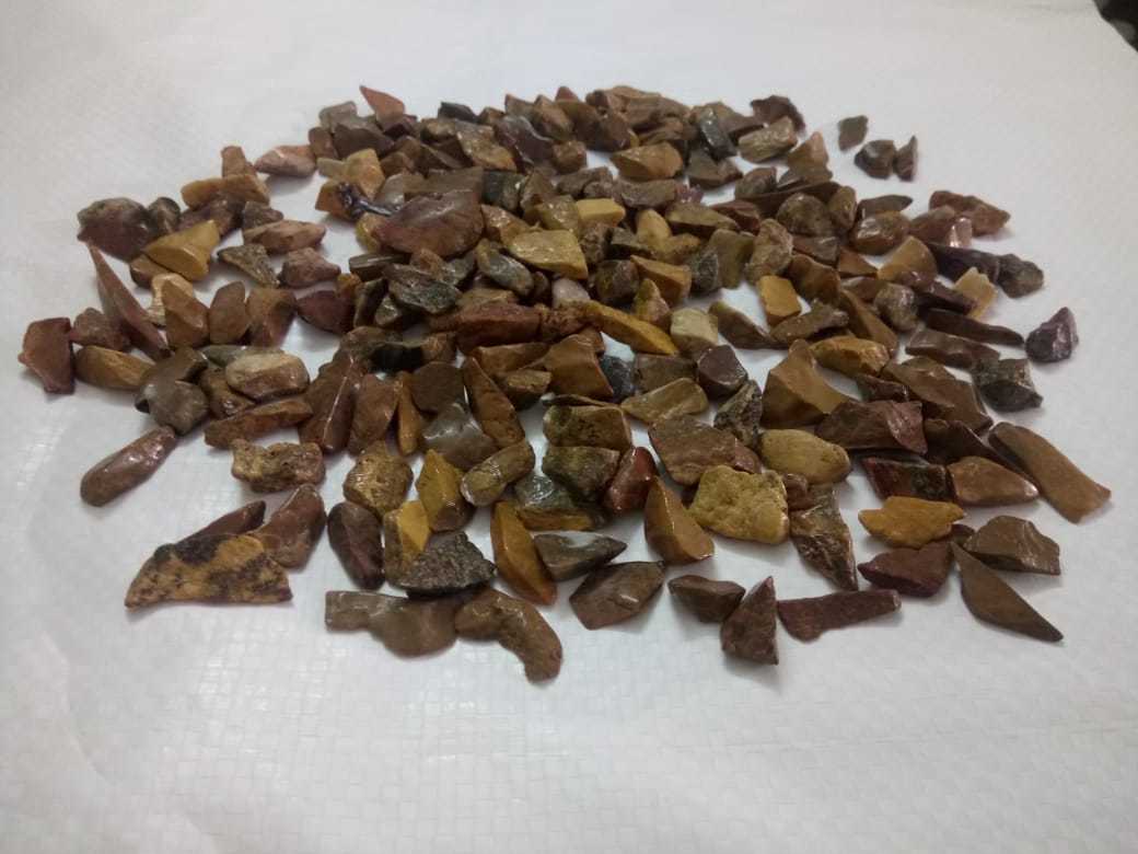 Natural Brown And Dark Yellow Camel Agate Stone Crushed Gravels Chips And Aggregate Astrology Used Home Decoration - Artificial Stone Type: Solid Surface