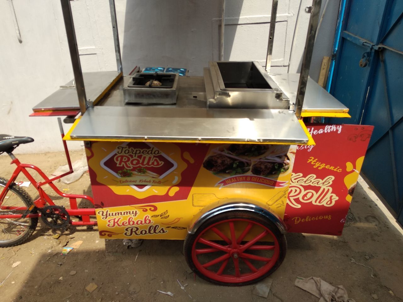 Kabab Wali Cart