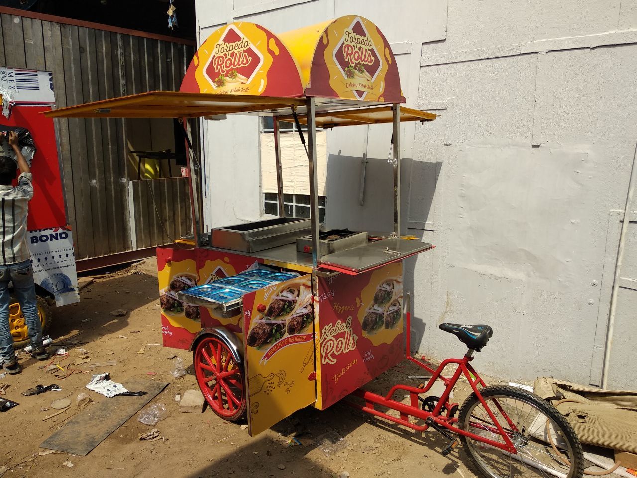 Kabab Wali Cart