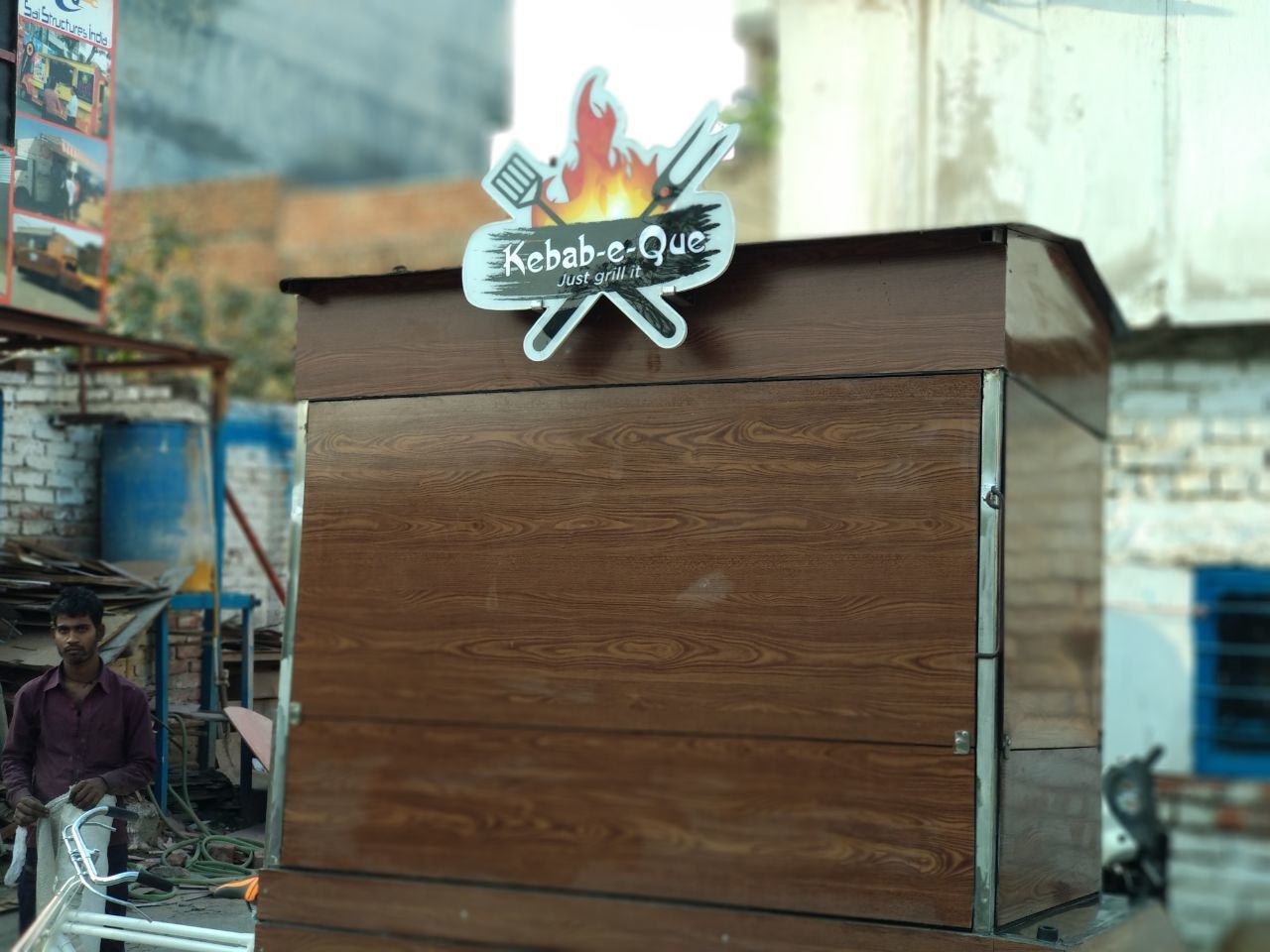 Cart For Kabaab