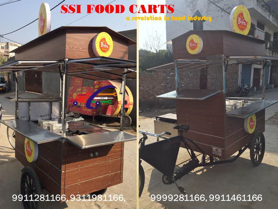 Bar-be-que On Tricycle