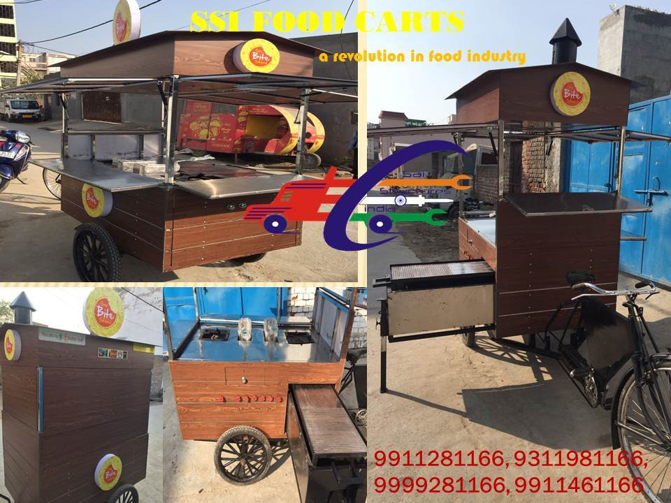 Bar-be-que On Tricycle