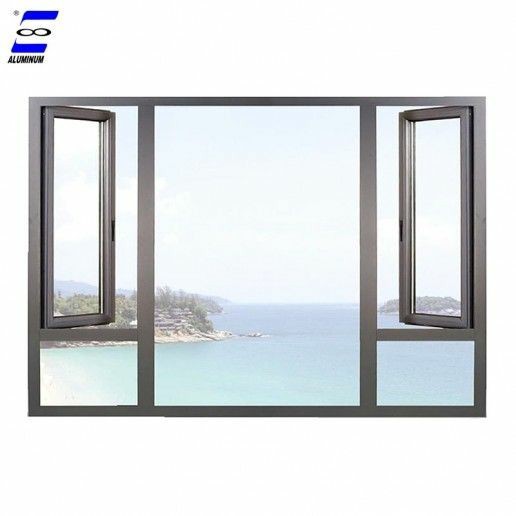 Aluminium Awning Windows - 45 Mm Profile | Rust Proof, Sound Insulation, Powder Coating Or Anodized Finish, Fiberglass Screen Netting