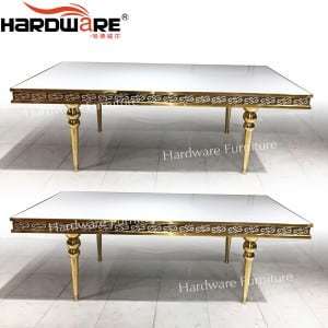 Silver Mdf Wedding Table