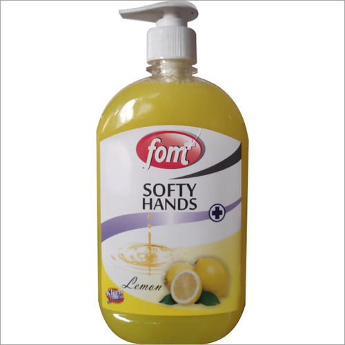 Yellow 500 Ml Lemon Fragrance Hand Wash