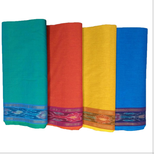 Ladies Cotton Fancy Saree - Cotton Material, Available in Multiple Colors | Washable, Suitable for Rainy, Spring, Summer, and Winter Seasons