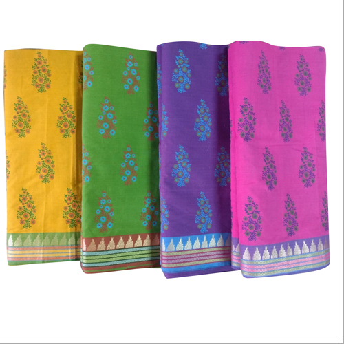 Ladies Fancy Saree - Washable Fabric , Available in Various Colors for All Seasons