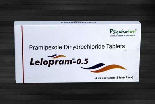 Pramipexole Di Hcl Monohyrate 0.5 Mg, 1.5 Mg और 3 Mg