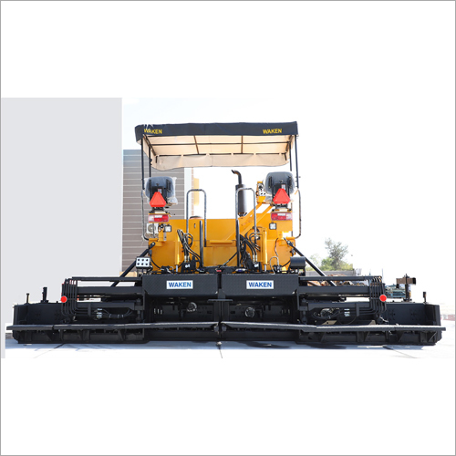 Sensor Paver Finisher - Metal, 6.61m Length X 3.14m Width X 3.43m Height | Hydraulic, Diesel Power, 300 Tph Laying Capacity, Automatic Grade Control
