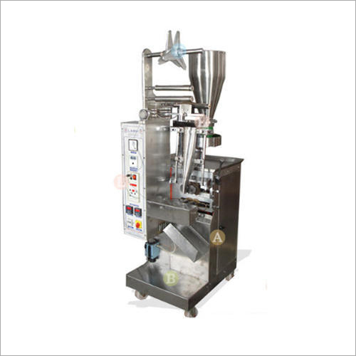 Sachet Filling Machine - Stainless Steel, 100x50x150 Cm | 50 Sachets/Min Capacity, Compact Size, Easy Operation, Versatile Use, Low Maintenance