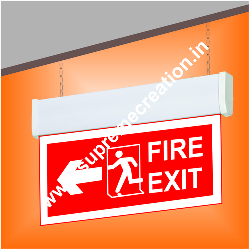 Ceiling Mounted Fire Exit Lights