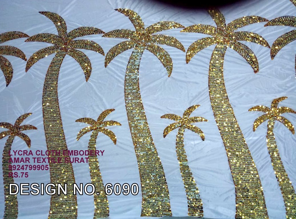 Embroidery Fabrics - Lightweight, All-size Mesh And Printed Material | Fast Colors, Washable, Stretchable, Shiny, Exceptionally Soft For Mandap Decoration