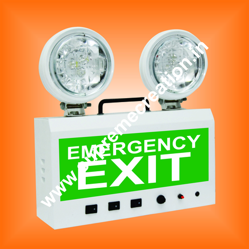 Double Sided Emergency Exit Sign