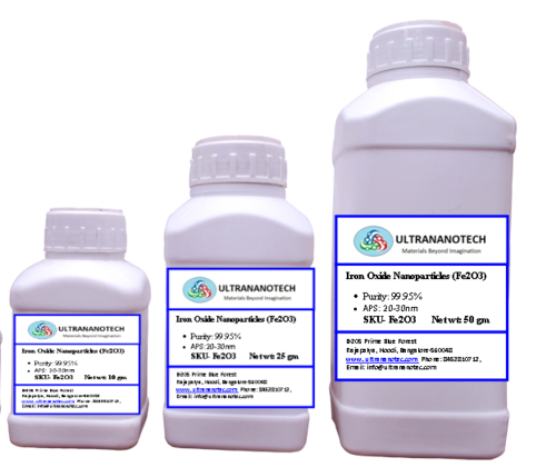 ब्लैक आयरन ऑक्साइड (Fe2O3) नैनो पाउडर