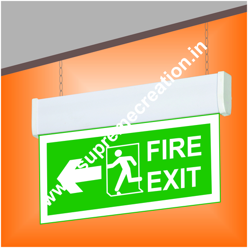 Fire Exit Light Sign