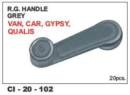 Rg Handle Grey Van, Gypsy, Qualis - 4 Wheeler Vehicle | Warranty Included, Durable Design for Reliable Performance