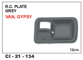Rc Plate Grey Van, Gypsy L/R - 4 Wheeler | Warranty Included, Durable Build, Versatile Utility Vehicle