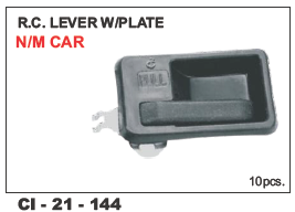 Rc Lever w/Plate N/M Car L/R - Durable Metal, Designed for 4-Wheeler Compatibility | Includes Warranty for Enhanced Reliability