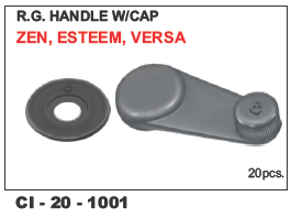 Rg Handle w/cap Zen, Esteem, Versa - 4-Wheeler Vehicle Accessory | Warranty Included, Reliable Design for Enhanced Functionality