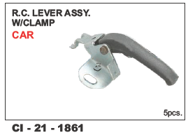 Rc Lever Assembly - Durable Steel, Optimized for 4 Wheeler Vehicles | Includes Clamp for Left and Right Side, Warranty Included