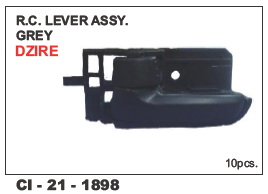 Rc Lever Assy Grey Dzire L/R - Durable Plastic, Vehicle Type: 4 Wheeler, Warranty Included | Reliable Performance and Enhanced Control