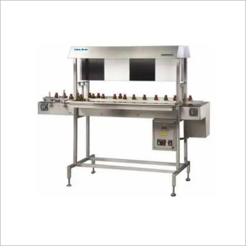 VISUAL INSPECTION TABLE - Alloyed Steel, Variable Dimensions, LED Lighting , Belt Conveyor for Pharmaceutical Particle Detection, 50 kg Load Capacity, 220V Power
