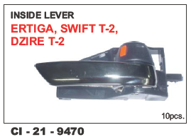Inside Lever Ertiga, Swift T-2, Dzire T-2 - Durable ABS Plastic | 4 Wheeler Compatible, Warranty Included
