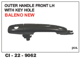 Outer Handle Front With Key Hole Baleno New L/R Vehicle Type: 4 Wheeler