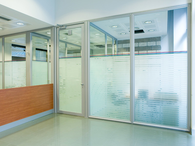 New Office Partition Slim Look Full Glasses Application: Divide Space