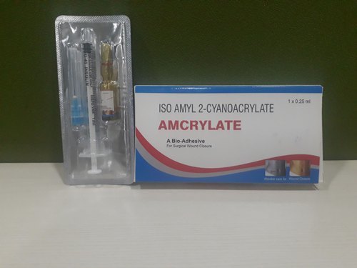N Butyl Cyanoacrylate Injection - Iso Amyl 2-cyanoacrylate Liquid Monomer | For Tissue Adhesion, Suitable For All, Store In Cool And Dry Place