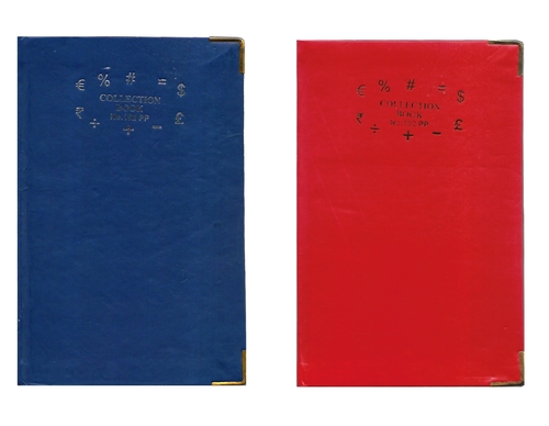 Chief Size Collection Book - 5.75 x 8.75 Inches, 70GSM, 192 Pages | Hard Board Cover, Durable Hard Binding, Gold Corner Accents