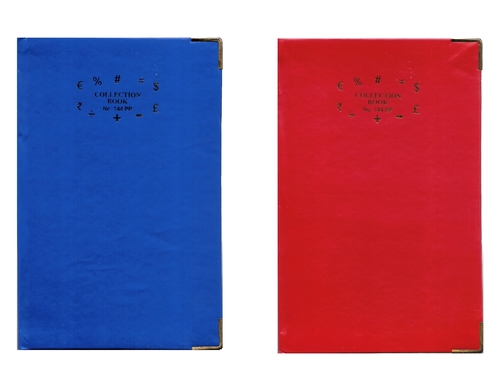 Chief Size Collection Book - 70GSM, 144 Pages | Hard Board Cover, Durable Design, Dimensions 5.75 x 8.75 inches, Ideal for Maintaining Customer Accounts