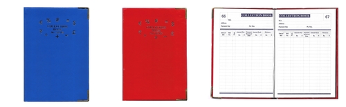 Table Size Collection Book, 70gsm, 192 Pages - Hard Board Cover, 5 X 7.25 Inches , Durable & Premium Quality For Business Account Management