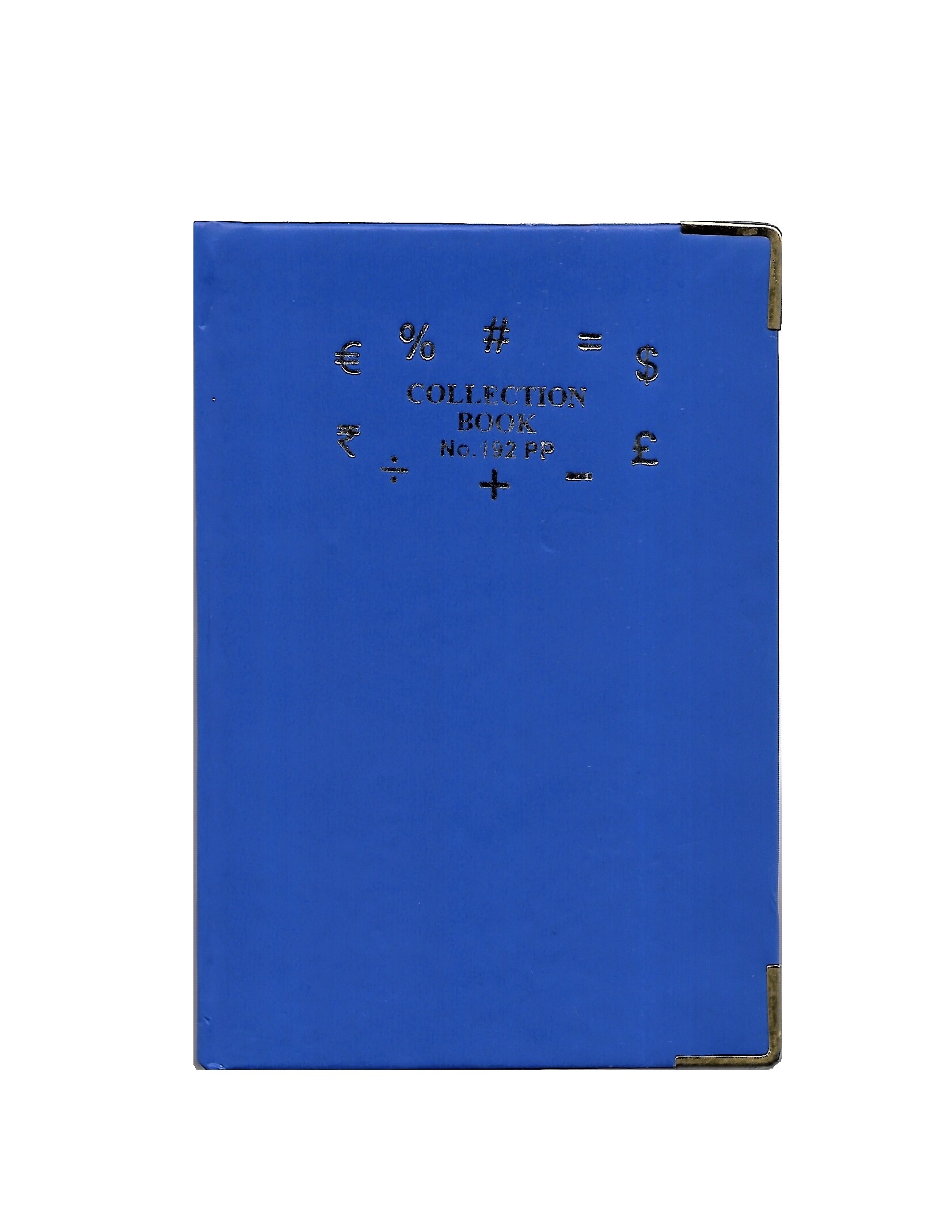 Table Size Collection Book, 70gsm, 192 Pages - Hard Board Cover, 5 X 7.25 Inches , Durable & Premium Quality For Business Account Management