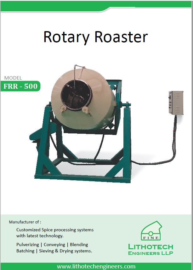 Rotary Roaster - Material: Stainless Steel