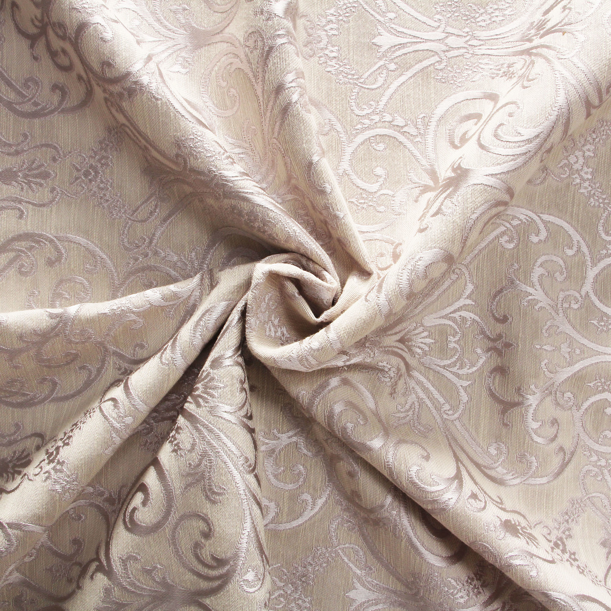 Classic Curtain - Polyester Material, 95 X 108 Inches, Beige Color | Grommet Top Style, Machine Washable, 2 Panels