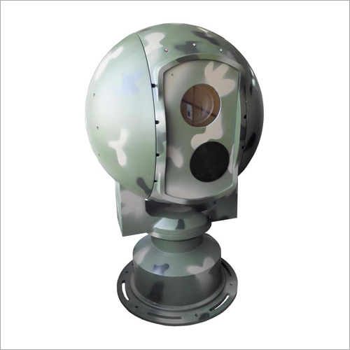 Dome EO Pantilt Camera - 324x256 Pixel Resolution, Aluminium Material, 50Hz Frequency, Weather Proof | 1-Year Warranty, Electric Power Supply for Security Use