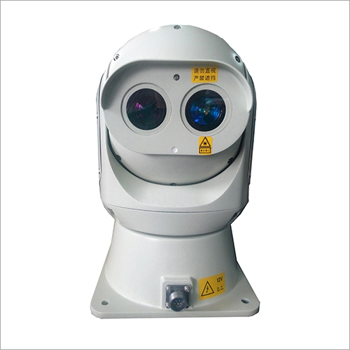 Rotary Night Vision Camera - Aluminium Build, 50-60 Hertz Frequency | Infrared Sensors, Laser Illuminating System, Auto White Balance, Secure Surveillance Solution